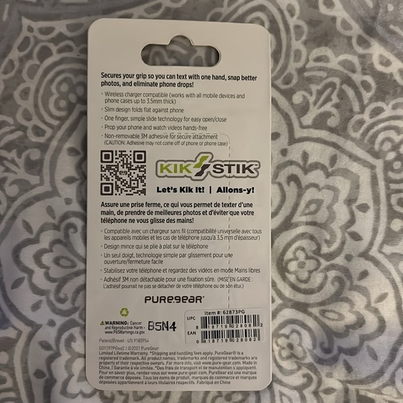 Kikstik grip and stand for any phone - Picture 2 of 2